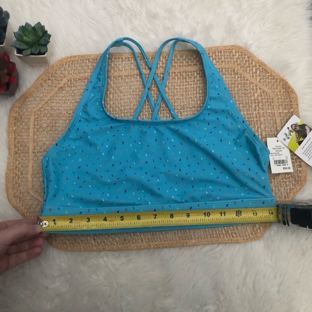 Target x Humankind Price Racerback Swim Top NEW - Picture 8 of 12